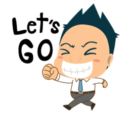 Mr.Tina (My Boss) sticker #3046083