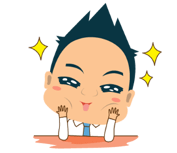 Mr.Tina (My Boss) sticker #3046084