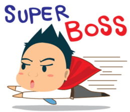 Mr.Tina (My Boss) sticker #3046093