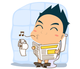 Mr.Tina (My Boss) sticker #3046098