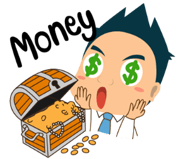 Mr.Tina (My Boss) sticker #3046100