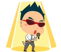 Mr.Tina (My Boss) sticker #3046102