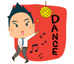 Mr.Tina (My Boss) sticker #3046106