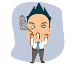 Mr.Tina (My Boss) sticker #3046114