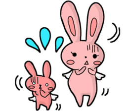 Friendly Rabbit sticker #3046401