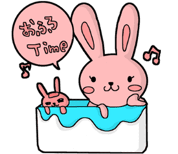 Friendly Rabbit sticker #3046411