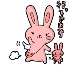 Friendly Rabbit sticker #3046412