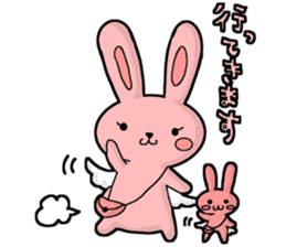 Friendly Rabbit sticker #3046412