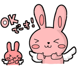 Friendly Rabbit sticker #3046416