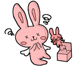 Friendly Rabbit sticker #3046422