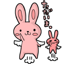 Friendly Rabbit sticker #3046426