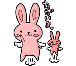 Friendly Rabbit sticker #3046426