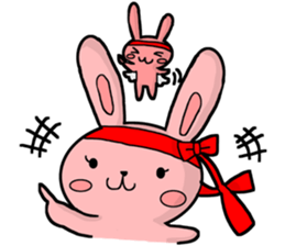 Friendly Rabbit sticker #3046433