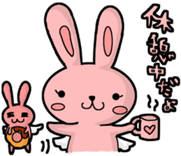 Friendly Rabbit sticker #3046434