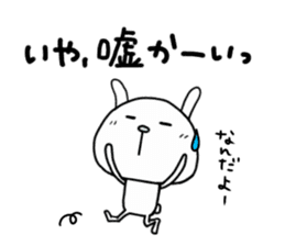 Rabbit to tell just Sticker special ver. sticker #3046482