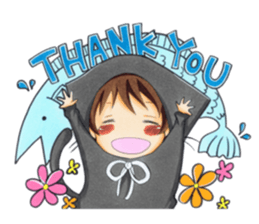 An older brother and younger brother sticker #3046844