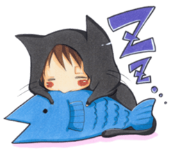 An older brother and younger brother sticker #3046845