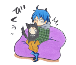 An older brother and younger brother sticker #3046857