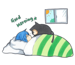 An older brother and younger brother sticker #3046866