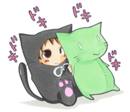 An older brother and younger brother sticker #3046871