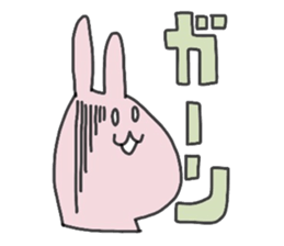 rabbit(temporary) sticker #3047098
