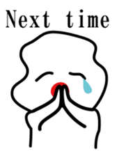 POKKUN go snowboarding in ski by English sticker #3047565