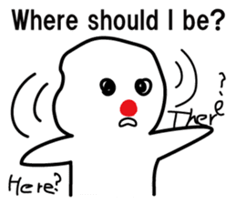 POKKUN go snowboarding in ski by English sticker #3047570