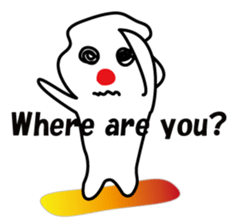 POKKUN go snowboarding in ski by English sticker #3047571