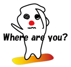 POKKUN go snowboarding in ski by English sticker #3047571