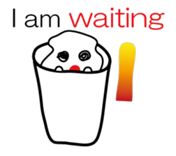 POKKUN go snowboarding in ski by English sticker #3047582