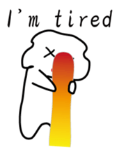 POKKUN go snowboarding in ski by English sticker #3047595