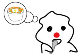 POKKUN go snowboarding in ski by English sticker #3047596