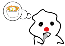 POKKUN go snowboarding in ski by English sticker #3047596