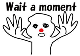 POKKUN go snowboarding in ski by English sticker #3047598