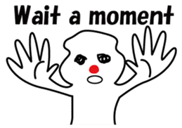 POKKUN go snowboarding in ski by English sticker #3047598