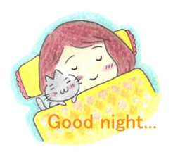 Yoko & Taro sticker #3048024