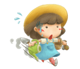 The Little Gardener sticker #3048090
