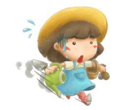 The Little Gardener sticker #3048090