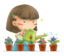The Little Gardener sticker #3048100