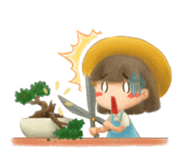 The Little Gardener sticker #3048117