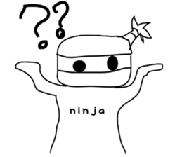 Ninja-kun Sticker sticker #3048207