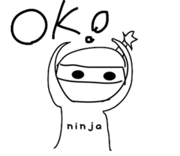 Ninja-kun Sticker sticker #3048208