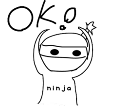 Ninja-kun Sticker sticker #3048208