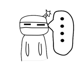 Ninja-kun Sticker sticker #3048215