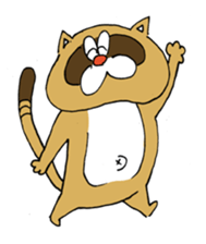 raccooncat sticker #3049655