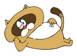 raccooncat sticker #3049675