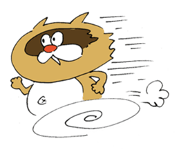 raccooncat sticker #3049676