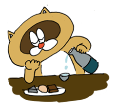 raccooncat sticker #3049684