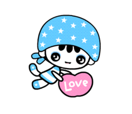 Sunny girl sticker #3049824