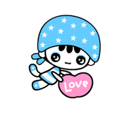 Sunny girl sticker #3049824